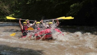 Marmaranın tek rafting parkuru yaz sezonuna hazır