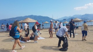 Marmaris plajları sezona hazırlandı