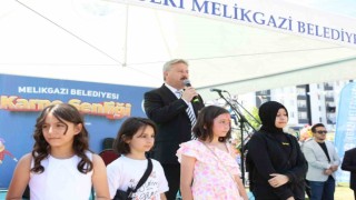 Melikgazinin Karne Şenliğinde çocuklar doyasıya eğlendi