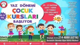 Menteşe Belediyesi yaz kurslarına kayıtlar başladı