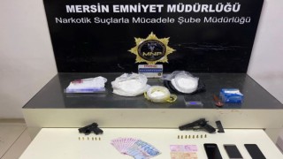 Mersinde 2 kilo 251 gram metamfetamin ele geçirildi: 4 gözaltı