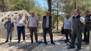 Mesire alanında yapılan çalışmalar denetlendi