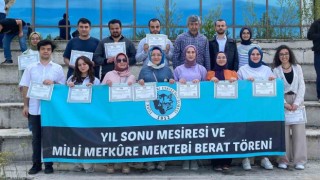 Millî Mefkûre Mektebi mezuniyet töreni yapıldı