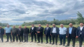 Milletvekili Karaman, Ballı Barajında incelemelerde bulundu
