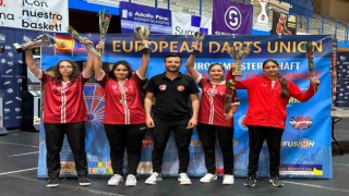 Milli dartçılar Avrupa şampiyonu oldu