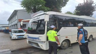Minibüslere güzargah denetimi