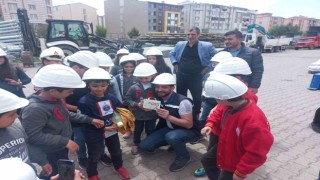 Minik Öğrencilerden Aras Elektrike ziyaret