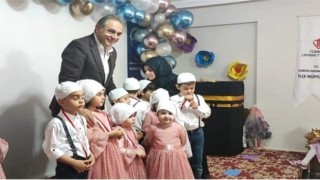 Minikler Kuran Kursuna Veda etkinliğinde buluştu