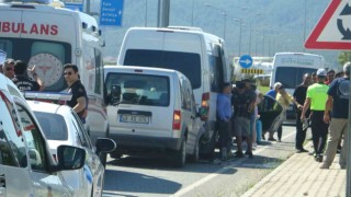 Muğlada zincirleme kaza: 2 yaralı