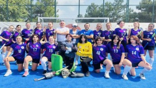 Muğlalı kız hokeyciler finalde yarışacak