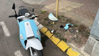 Muratlıda motosiklet kazası: 1 yaralı