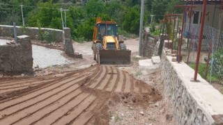 Nazilli Belediyesi Ketenova Mahallesinde yol çalışmalarına başladı