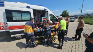 Nazillide trafik kazası: 1 ölü, 3 yaralı