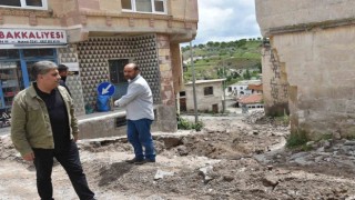 Nevşehirde selin yaraları sarılıyor