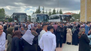 Niğdede 160 hacı dualarla uğurlandı