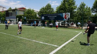 Öğretmenler spor yaparak eğlendi