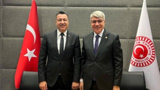 OKÜ Rektörü, Osmaniye Milletvekillerini ziyaret etti