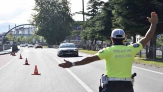 Orduda bir haftada yaklaşık 10 bin araç denetlendi