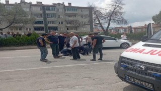 Osmancıkta otomobilin çarptığı yaşlı adam yaralandı