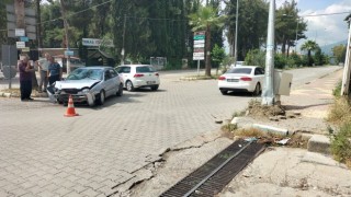 Osmaniyede trafik kazası: 1 yaralı