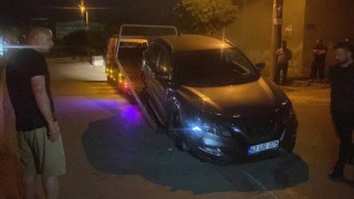 Otomobil, cipe arkadan çarptı: 1 yaralı