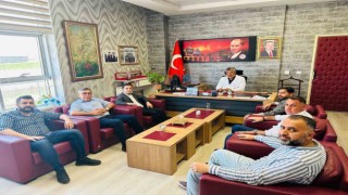Öz Sağlık İş Sendikası Diyarbakır Şube Başkanı Aküzümden Bismile ziyaret