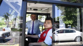 Özel çocuğun hayali gerçekleşti