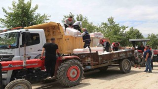 Pamukkale Belediyesinden Goncalılı afetzedelere destek