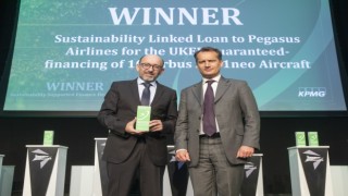 Pegasusa sürdürülebilirlik finansmanı alanında yurt dışından iki ödül