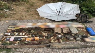 Pençe Yıldırım bölgesinde çok sayıda mühimmat ele geçirildi