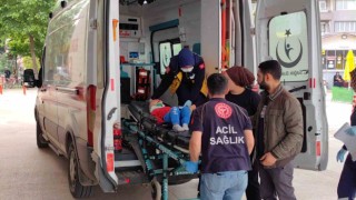 Pencereden düşen bebek yaralandı