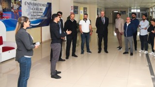 Rektör Çakmak Etüt Merkezi Öğretmenlerini Konuk Etti