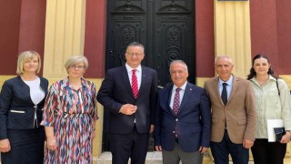 Rektör Çomaklıdan balkan üniversitelerine ziyaret