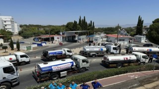 Rum akaryakıt istasyonları KKTCden yakıt alınmasını protesto etti