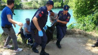 Sabah evden çıkan yaşlı kadının cesedi Manavgat Irmağında bulundu