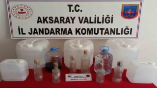Sahte içkiyle zehirleyemeden jandarma yakaladı
