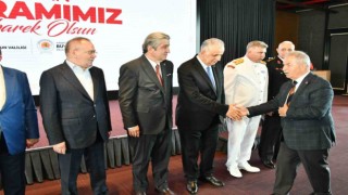 Samsun protokolü bayramlaştı