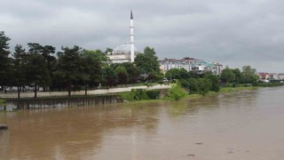 Samsuna 207 kilo yağış düştü