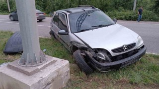 Samsunda trafik kazası: 2 yaralı