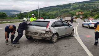 Samsunda trafik kazası: 4 yaralı