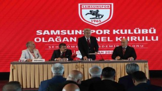Samsunsporda Yüksel Yıldırım, katılamadığı kongrede yeniden başkan seçildi