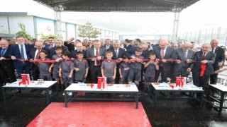 Samsunsporun altyapı tesisleri Bakan Bakın katılımı ile açıldı