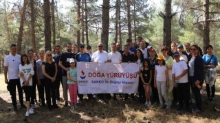 SANKO Üniversitesi Hastanesinden doğa yürüyüş etkinliği