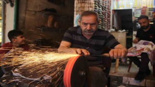 Şanlıurfa bıçakçılarda Kurban Bayramı yoğunluğu