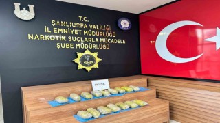 Şanlıurfada 11 kilo 500 gram uyuşturucu ele geçirildi