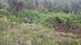 Şarampole uçan otomobildeki 3 kişi yaralandı
