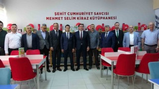 Şehit savcı Mehmet Selim Kirazın adı Siirtte kurulan kütüphanede yaşayacak