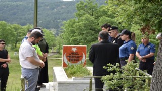 Şehit Şerife Özden Kalmış kabir başında anıldı