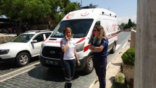 Side Antik Kentinde eylem yaptılar, ambulansa bile yol vermediler