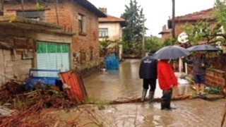 Simavlılar sağanak yağışlardan olumsuz etkilendi